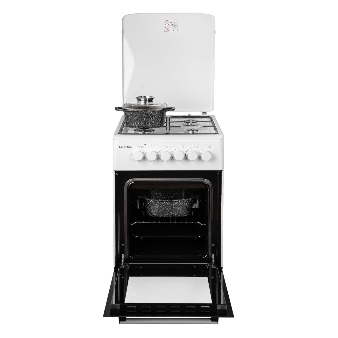 Плита газова Liberton LGC-5600CW